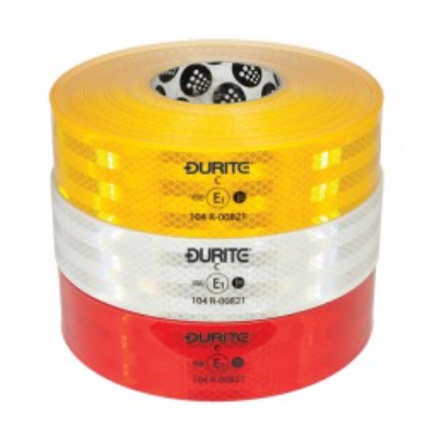 Durite 0-558-05 RED Self-Adhesive Continuous Reflective Tape – 50mm x 50m PN: 0-558-05